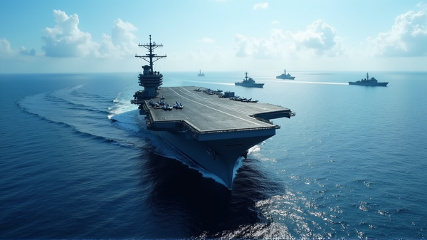 Ford Aircraft Carrier Enters Caribbean Amid US Military Build-Up