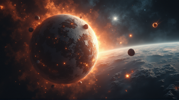 The Planet Behind the Moon's Creation: A Cosmic Revelation