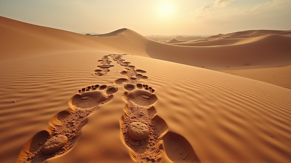 Ancient Human Footprints in Saudi Arabia Rewrite the History Books